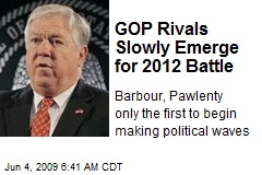 GOP Rivals Slowly Emerge for 2012 Battle