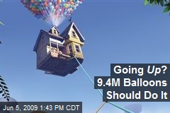 Going Up ? 9.4M Balloons Should Do It