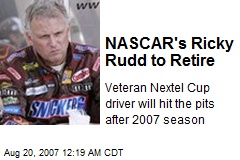 NASCAR's Ricky Rudd to Retire