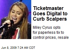 Ticketmaster Goes Digital to Curb Scalpers