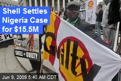 Shell Settles Nigeria Case for $15.5M