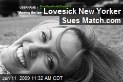 Lovesick New Yorker Sues Match.com