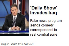 'Daily Show' Invades Iraq