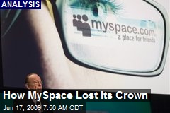 How MySpace Lost Its Crown