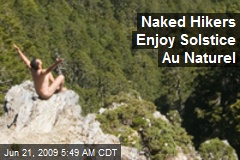Naked Hikers Enjoy Solstice Au Naturel