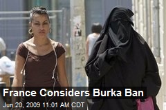 France Considers Burka Ban