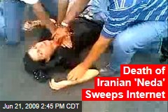 Death of Iranian 'Neda' Sweeps Internet