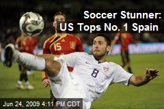 Soccer Stunner: US Tops No. 1 Spain