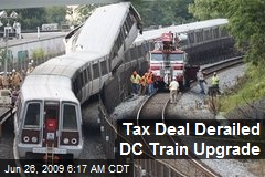 Tax Deal Derailed DC Train Upgrade