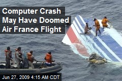 Computer Crash May Have Doomed Air France Flight