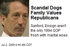 Scandal Dogs Family Values Republicans