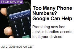 Too Many Phone Numbers? Google Can Help