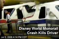 Disney World Monorail Crash Kills Driver