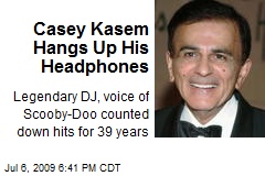 Casey Kasem Hangs Up His Headphones