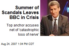 Summer of Scandals Leaves BBC in Crisis
