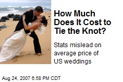 How Much Does It Cost to Tie the Knot?