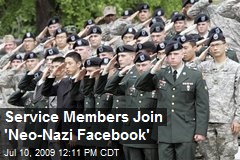Service Members Join 'Neo-Nazi Facebook'