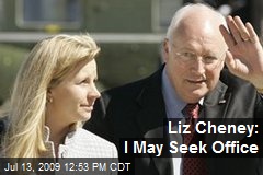 Liz Cheney: I May Seek Office