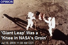 'Giant Leap' Was a 'Knee in NASA's Groin'