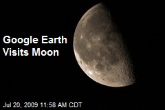 Google Earth Visits Moon