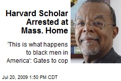 Harvard Scholar Arrested at Mass. Home