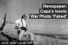 Newspaper: Capa's Iconic War Photo 'Faked'
