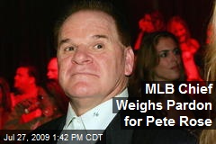 MLB Chief Weighs Pardon for Pete Rose