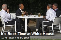 It's Beer Time at White House