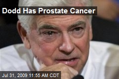 Dodd Has Prostate Cancer