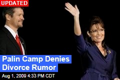 Palin Camp Denies Divorce Rumor