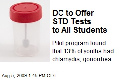 DC to Offer STD Tests to All Students