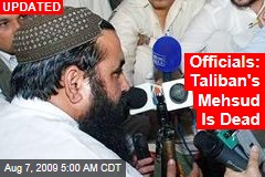 Officials: Taliban's Mehsud Is Dead