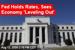 Fed Holds Rates, Sees Economy 'Leveling Out'