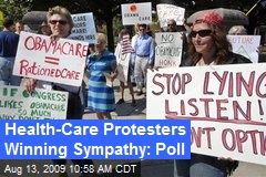 Health-Care Protesters Winning Sympathy: Poll