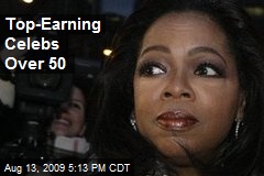 Top-Earning Celebs Over 50