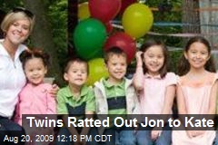 Twins Ratted Out Jon to Kate