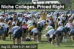 Niche Colleges, Priced Right