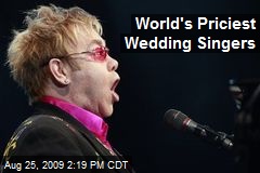World's Priciest Wedding Singers