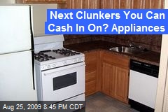 Next Clunkers You Can Cash In On? Appliances