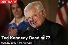 Ted Kennedy Dead at 77