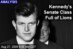 Kennedy's Senate Class Full of Lions