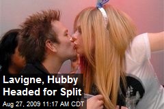 Lavigne, Hubby Headed for Split