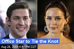Office Star to Tie the Knot