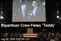 Bipartisan Crew Fetes 'Teddy'