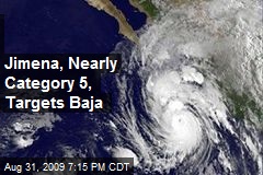 Jimena, Nearly Category 5, Targets Baja