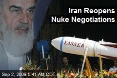 Iran Reopens Nuke Negotiations