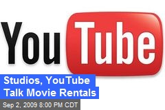 Studios, YouTube Talk Movie Rentals