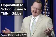 Opposition to School Speech 'Silly': Gibbs