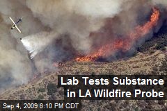 Lab Tests Substance in LA Wildfire Probe