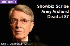 Showbiz Scribe Army Archerd Dead at 87